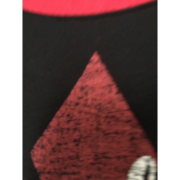 Women's Juniors Sweatshirt Batman Harley Quinn Ringer Size M Multi-Color - Picture 5 of 11